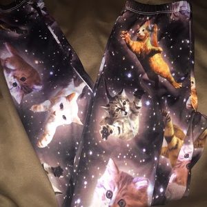 Smooth cat leggings